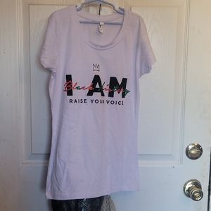 Youth medium shirt for black history